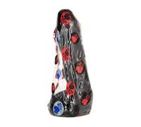 ALL BLACK - PENE REALÍSTICO ANAL 20 CM