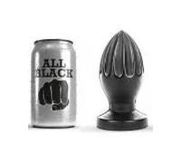 All Black Plug Anal 12cm 1ud
