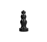 Plug anal negro 38cm - Profundidad: 17 mm, Couleur: Negro, Rayon: Couple, Ancho: 17 mm, Longitud: 37 mm