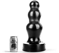 Plug anal negro 38cm - Profundidad: 17 mm, Couleur: Negro, Rayon: Couple, Ancho: 17 mm, Longitud: 37 mm