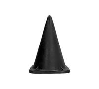 All black - plug triangular 30 cm