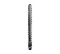 All Black Ducha anal estriada Silicona médica 27 cm 1 ud