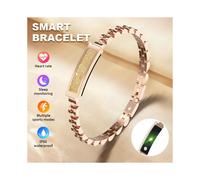 (All black) S2 Smart Fitness Tracker Heart Rate Sleep Monitor Waterproof Sport Bracelet Stylish Wristband Black