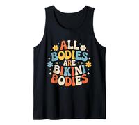 All Bodies Are Bikini Bodies Self-Love Beach Mindset - Camiseta sin Mangas