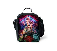 (ALL)Bolsa de lonchera aislada con patrón de Stranger Things bolsas de picnic al aire libre regalos niños