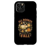 All Booked For Fall Cozy Reader Autumn Books & Pumpkin Carcasa para iPhone 11 Pro