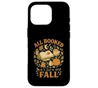 All Booked For Fall Cozy Reader Autumn Books & Pumpkin Carcasa para iPhone 16 Pro