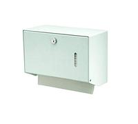 All Care 8165 MediQo-line - Toallero pequeño de acero inoxidable, color blanco