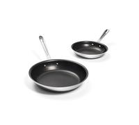 All-Clad D3 Pro - Juego de utensilios de cocina antiadherentes de 3 capas, 8 y 10 pulgadas