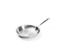 All-Clad D5 - Sartén de acero inoxidable cepillado de 5 capas de 10 pulgadas, apta para horno de inducción, ollas y sartenes de 600 F, utensilios de cocina, color plateado