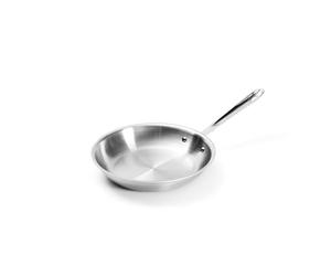 All-Clad D5 - Sartén de acero inoxidable cepillado de 5 capas de 10 pulgadas, apta para horno de inducción, ollas y sartenes de 600 F, utensilios de cocina, color plateado