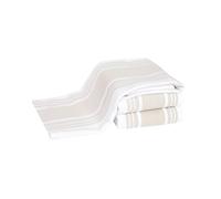 All-Clad Paños de cocina de doble propósito: Altamente absorbentes: 100% algodón, paños de cocina de 43 x 76 cm para limpiar y secar platos y cristalería, paquete de 3, color beige almendra