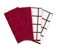All-Clad Solid & Coordinate - Toallas de Cocina Altamente absorbentes, supersuaves, de Larga duración, 100% algodón, 17 x 30 Pulgadas, paños de Cocina para Limpiar y secar Platos, sartenes