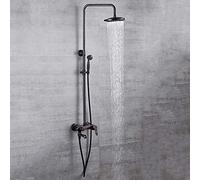 All Copper Black Ancient Ducher Hogar El fría Caliente Boose Agua Spray Boquilla de la Ducha Europea se Puede elevar y Bajar Hermosas prácticas