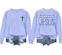 All Death Can Do To The Believer Is Deliver Him To Jesus Sudadera This Is The Turning Point, camiseta unisex, color azul cielo
