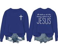 All Death Can Do To The Believer Is Deliver Him To Jesus - Sudadera unisex