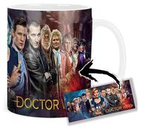 All Doctor Who Jodie Whittaker David Tennant Matt Smith Peter Capaldi Taza Ceramica Mug