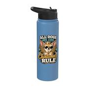 All Dogs Are Cool, But Chihuahua’s Rule Stainless Steel Insulated Water Bottle