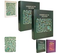 All-Edge Jigsaw Challenge, Every Piece is a Challenge, Summer Day on The River 501-Piece Majority-Edge, High Difficulty Puzzles, Family Time Game for Adults (2 piezas A)