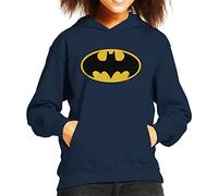 All+Every Batman Bat Symbol 1966 Logo Kid's Hooded Sweatshirt