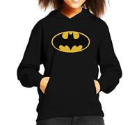 All+Every Batman Bat Symbol 1966 Logo Kid's Hooded Sweatshirt