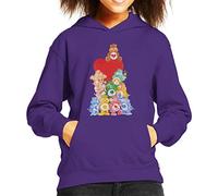 All+Every Care Bears The Original 10 Kid's Hooded Sweatshirt