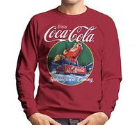 All+Every Coca Cola Holidays Are Coming Truck Men's Sweatshirt