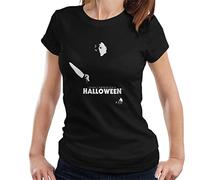 All+Every Halloween Michael Myers Silhouette In The Darkness Women's T-Shirt