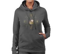 All+Every Harry Potter Hogwarts Houses Gold Silhouette Women's Hooded Sweatshirt