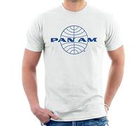 All+Every Pan Am Classic Blue Logo Men's T-Shirt