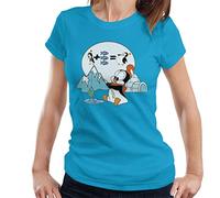 All+Every Woody Woodpecker Chilly Willy Fishing Women's T-Shirt