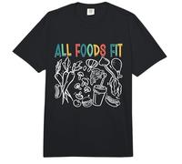 All Foods Fit Dietista Registrado Health Coach Dietista Comfort Colors Adult Heavyweight T-Shirt