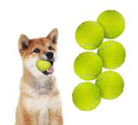 Pelotas de tenis interactivas All for Paws, paquete de 6 bolas de juguete para perro, ideal para lanzador de pelotas