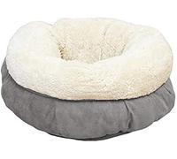 ALL FOR PAWS Cama Donut Lamb Cat, Color Gris