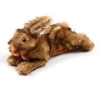 ALL FOR PAWS Juguetes de Conejo de Peluche para Mascotas con chirriador, Juguetes chirriantes duraderos y Suaves para Perros, 6 Pulgadas