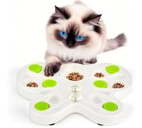 ALL FOR PAWS Comedero interactivo para gatos, rompecabezas interactivo de comida para gatos, laberinto, juguete de estimulación cerebral, juguetes de estimulación cerebral para gatos, juguetes de
