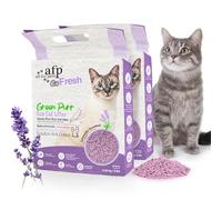 ALL FOR PAWS Go Fresh-Purr-Blend Super Odor Lock - Arena para gatos, 4,5 kg (2 x 2,25 kg) (lavanda)