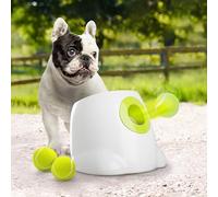 ALL FOR PAWS Hyperfetch Ultimate Lanzador de Juguete Interactivo automático Lanzador de Pelotas de Perro, máquina de Lanzamiento de Pelotas de Tenis Entrenamiento, 3 Pelotas Incluidas (Estilo Mini)