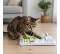 All For Paws Interactives Juguete Puzzle Pescado para gatos