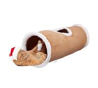 ALL FOR PAWS Juguete Plegable para túnel de Gato Arrugado Divertido para Conejos, Gatitos y Perros... (66 cm)