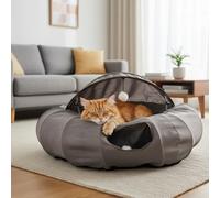 All For Paws Lamb Cat Túnel Dona Gris para gatos