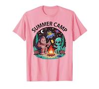 All Girls Summer Camp Alien Bigfoot Host Camping Personal Camiseta