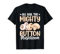 All Hail The Mighty Button Seta Camiseta