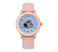 All I Need is Coffee and Book - Reloj personalizado para mujer, correa suave, regalos para cumpleaños, día de San Valentín
