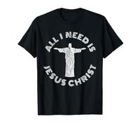 All I Need Is Jesus Christ - v2 Vintage Camiseta