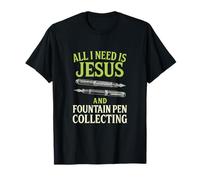 All I Need Is Jesus & Pluma Estilográfica Coleccionando Retro Rodeo Camiseta