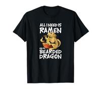 All I Need Is Ramen and My Bearded Dragon Dragones Barbudos Camiseta