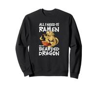 All I Need Is Ramen and My Bearded Dragon Dragones Barbudos Sudadera