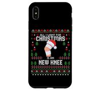 All I Want For Christmas Is My New Knee Surgery Christmas Sweater Carcasa para iPhone XS MAX