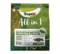 All in 1 Chinchila & Degu 500g - alimento para Chinchillas y Degus, Rico en Hierbas y pastos, con la adición de Flores de caléndula